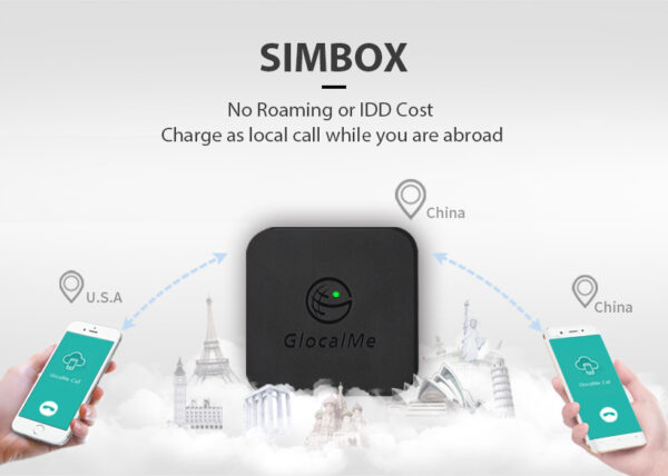 SIMBOXは中国と日本の間の電話やSNSを転送します